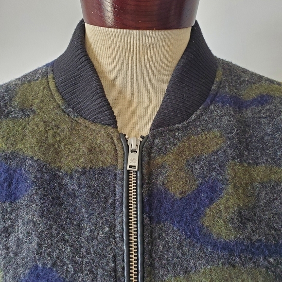 SUPERDRY Evie  wool bomber. Size medium - Picture 3 of 15